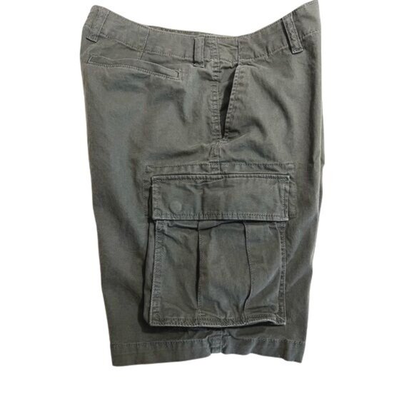Old Navy Mens Lived-In Straight Cargo Shorts Built-In Flex Size 34 - Picture 4 of 9